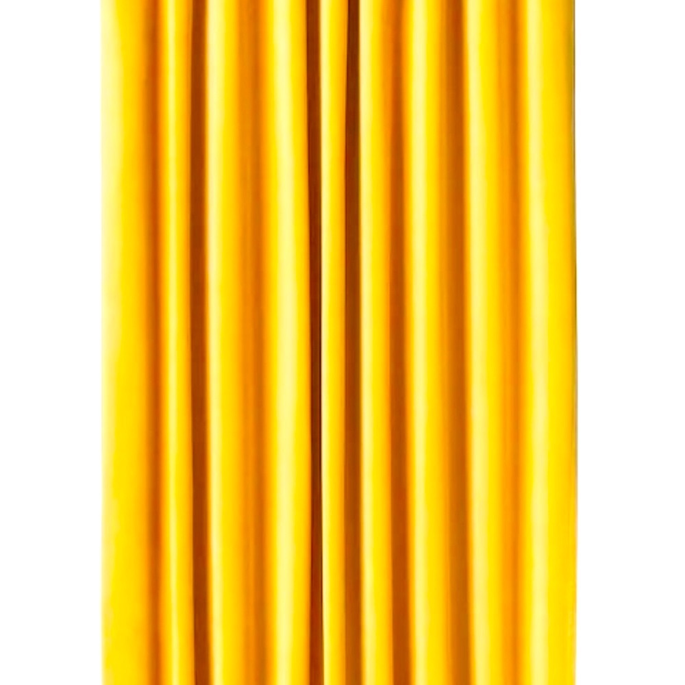 ONE Golden Brown Colored VELVET CURTAIN/PANEL Room Darkening Ikea SANELA